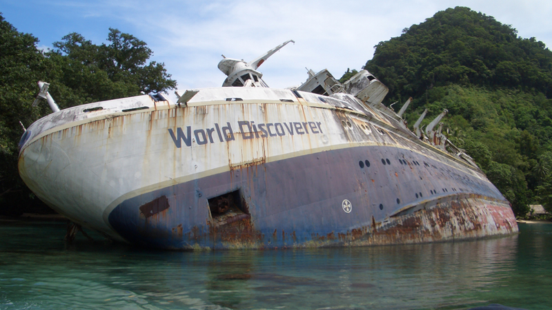 Illustration for article titled Oh Look, There's a Dead Cruise Ship In Google Maps